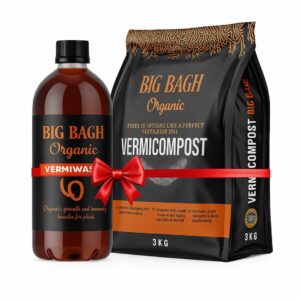 BigBagh Vermicompost + Vermiwash – Organic Fertilizer for Fast Growth