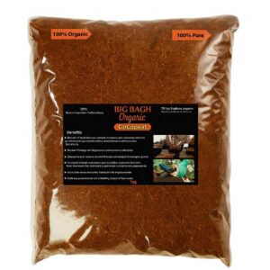 BigBagh Cocopeat 1kg – Organic Soil Alternative for Indoor & Outdoor Plants"