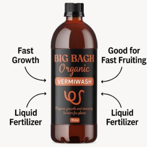 "Vermiwash 1L – Organic Growth Booster & Anti-Fungal Fertilizer"