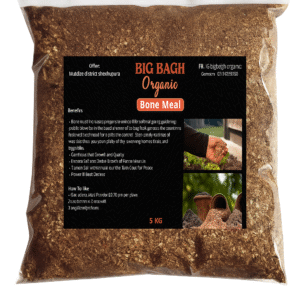 "BIGBAGH Premium Bonemeal Fertilizer 5kg – Organic Boost for Flowers & Fruits