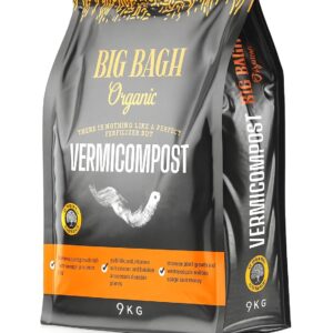 🌱 9kg Vermicompost – Organic Fertilizer for Home Gardening, Lawns & Fruiting Plants in Pakistan