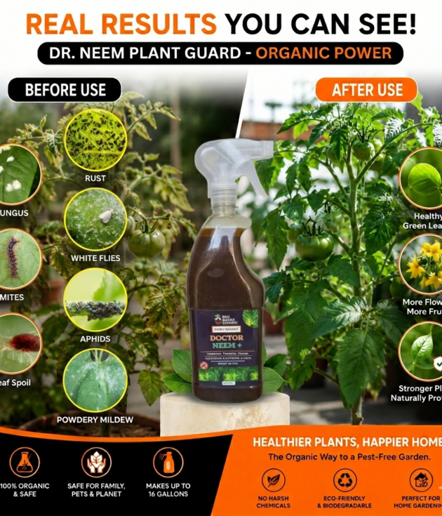 Dr .Neem + organic pesticides || Neem wash spray