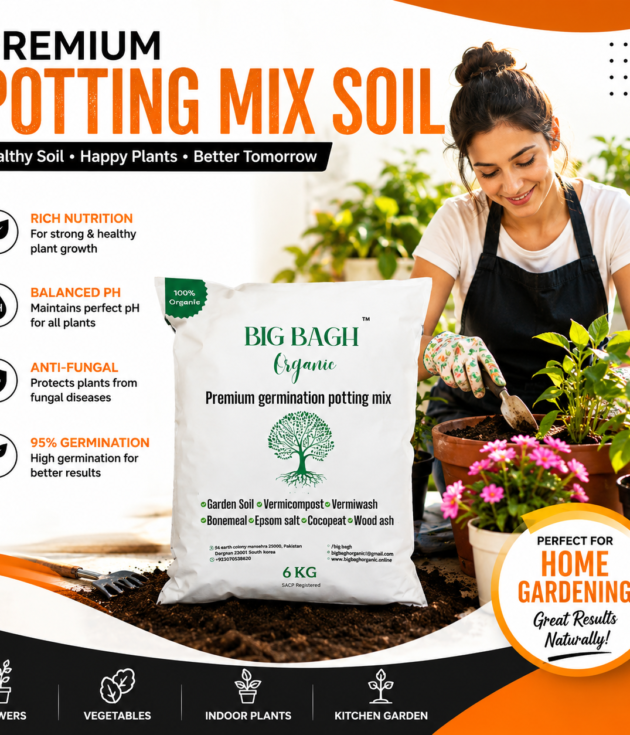 Potting mix soil 6kg || indoor and outdoor potting mix