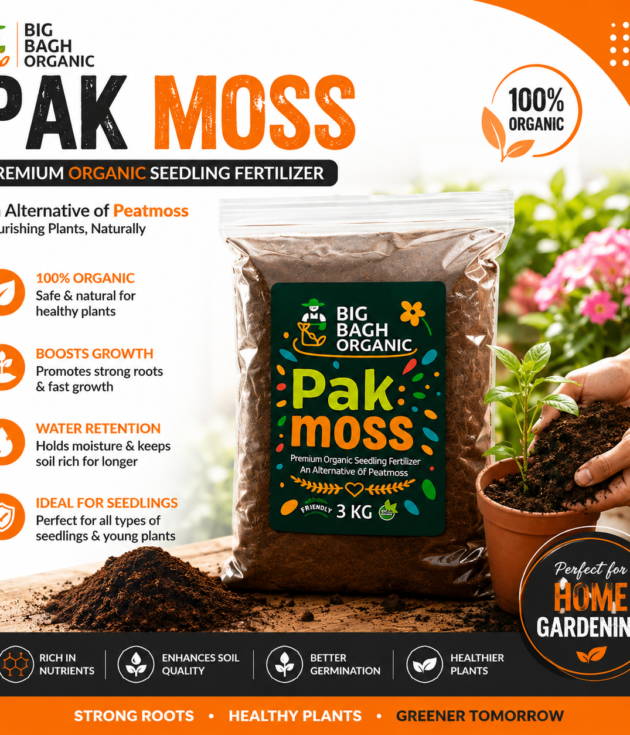 Pakmoss From Bigbagh Organic || High germination material